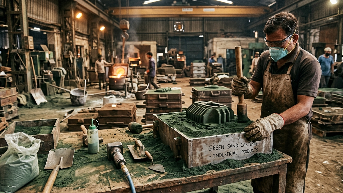 Green Sand Casting Manufacturer in Gujarat
